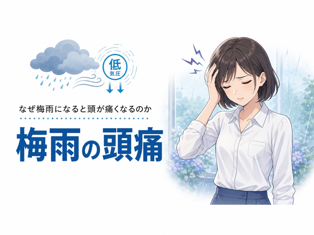 梅雨の頭痛